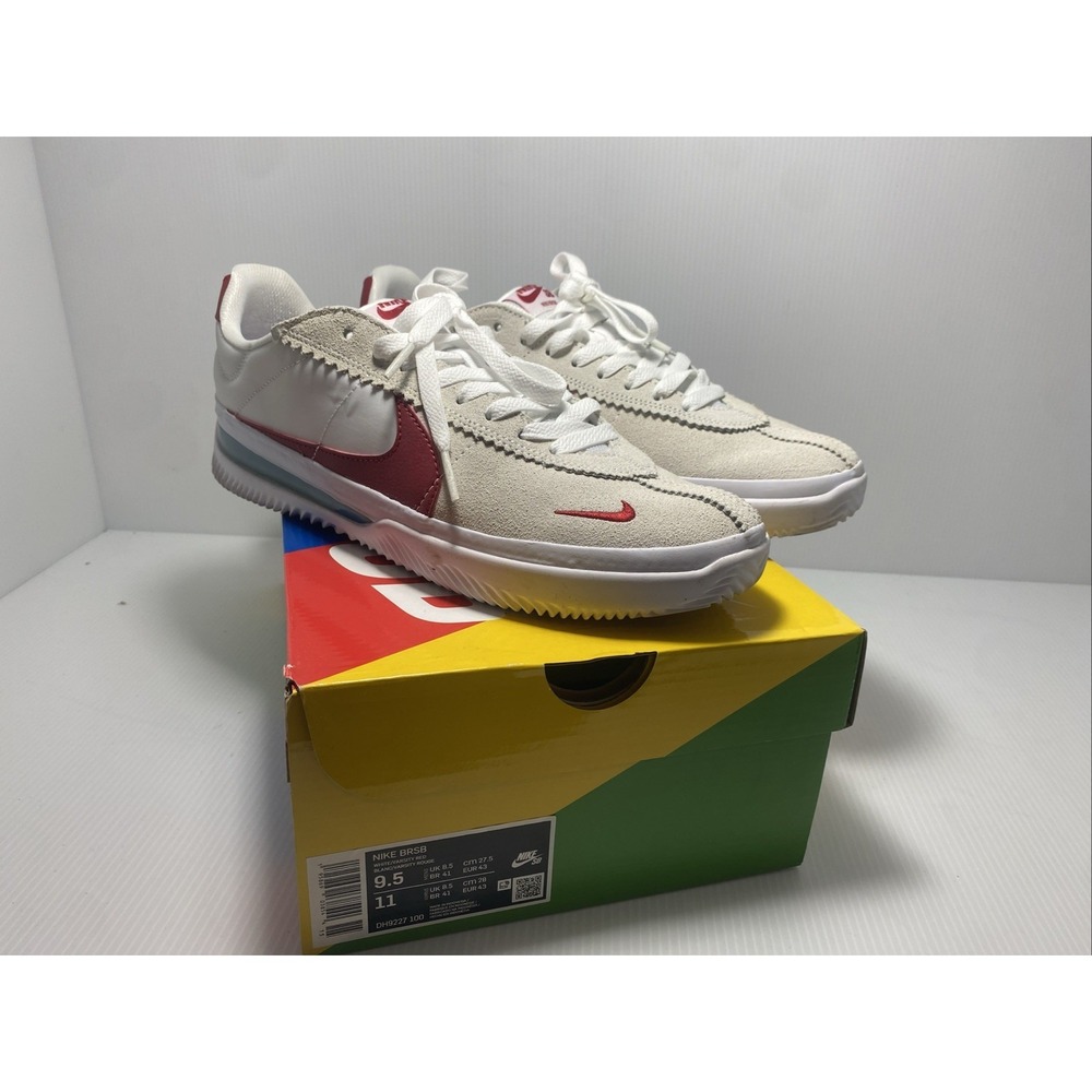 Nike BRSB White Varsity Red 9.5 ——-04